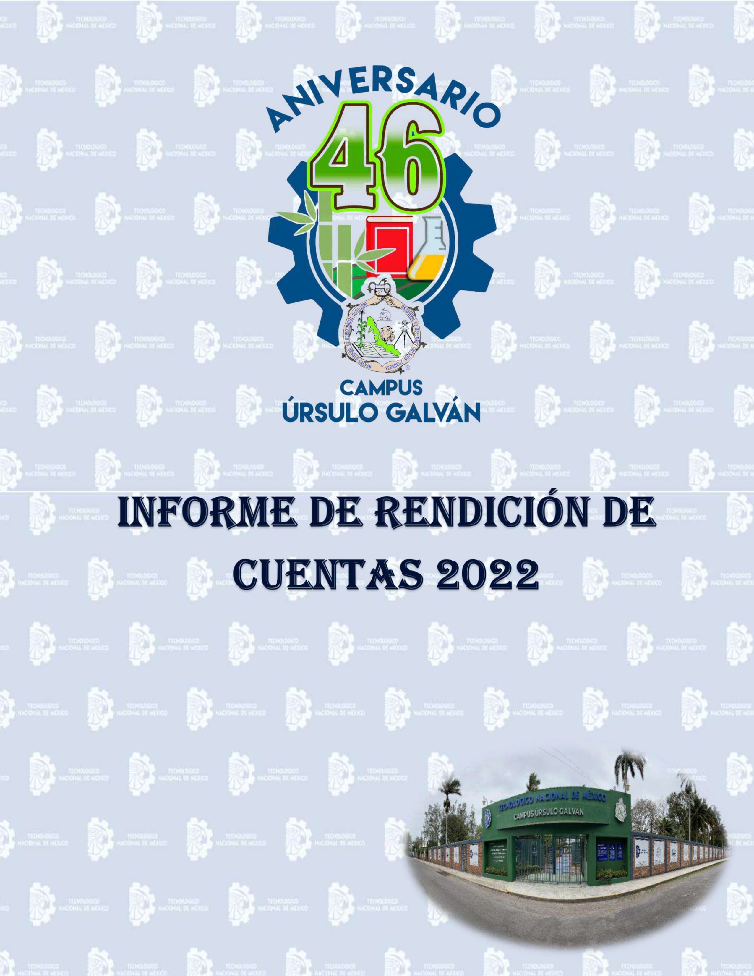 INFORME DE RENDICIÓN DE CUENTAS 2022