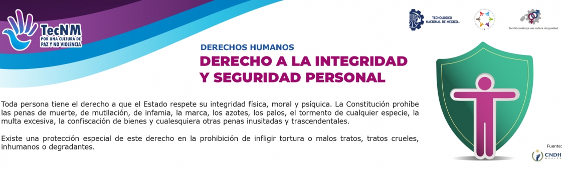 DERECHO A LA INTEGRIDAD Y SEGURIDAD PERSONAL